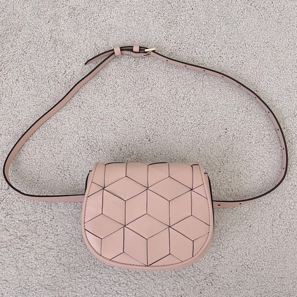 Welden Handbags - Welden Hexagon Leather Belt Bag